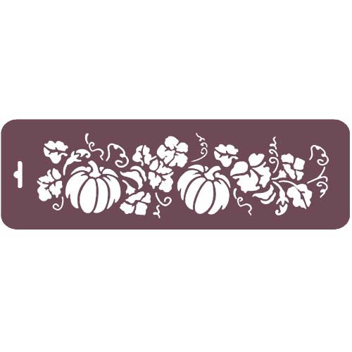 Трафарет для бордюра на стене