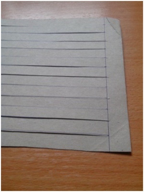 Основа для плетения коврика из бумаги