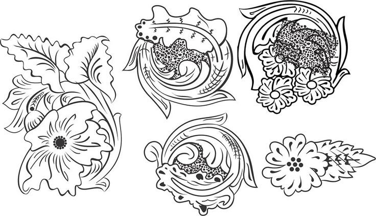 Тиснение Шеридан на коже эскизы