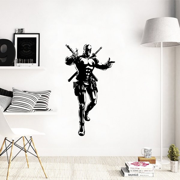 дэдпул на стену