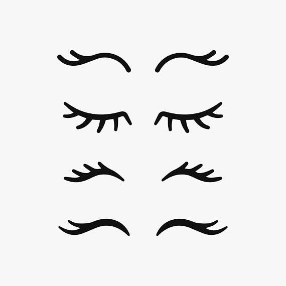 Глаза трафарет