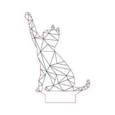 Геометрические животные простые