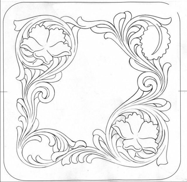 Шеридан тиснение шаблон