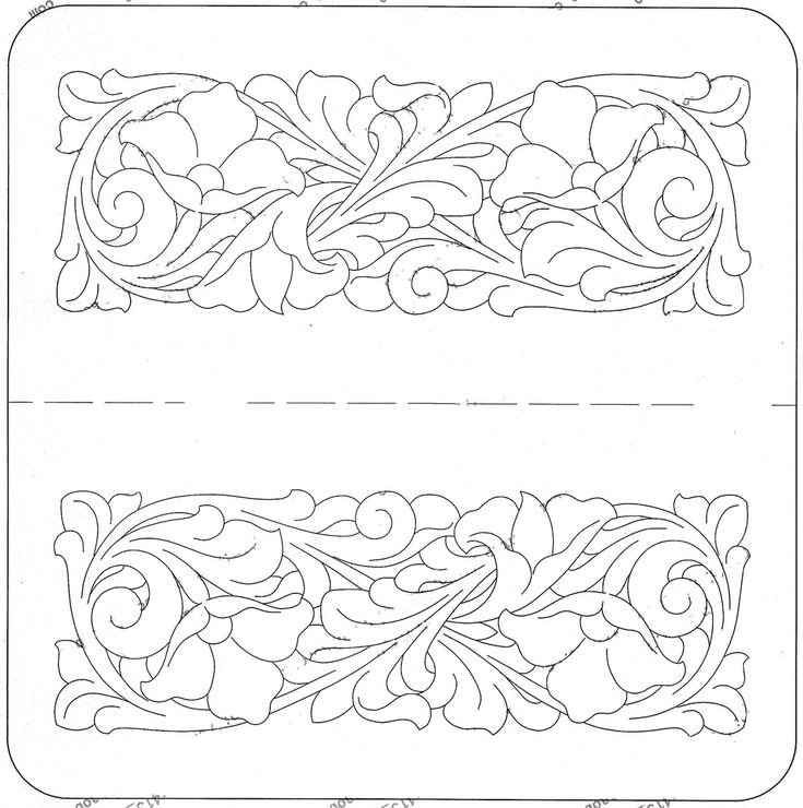 Резьба по дереву трафареты на шкатулку