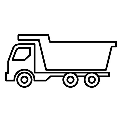 Самосвал для рисования