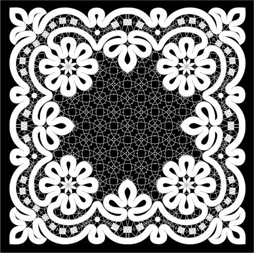 Кружево в квадрате
