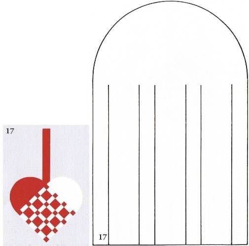 Сердечко плетение из бумаги