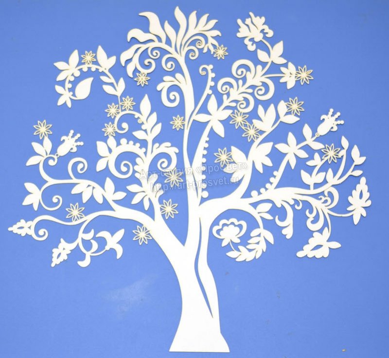 Вытынанки деревья