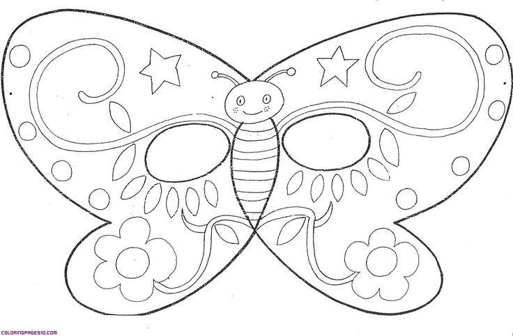 Маска "бабочка"