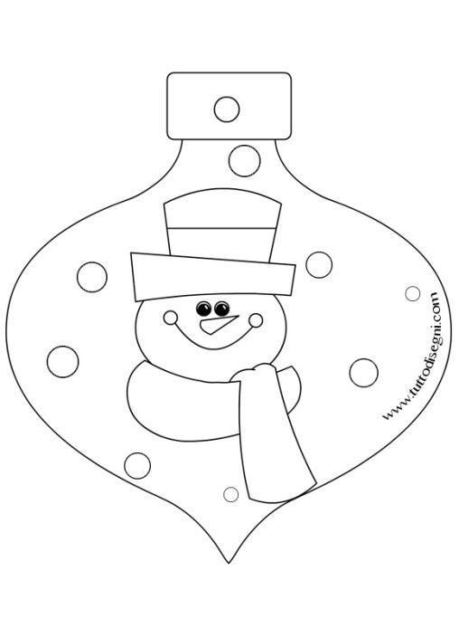 Елочная игрушка трафарет для пластилинографии