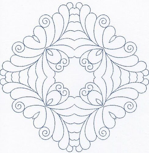 Схемы Стежки для квилтинга