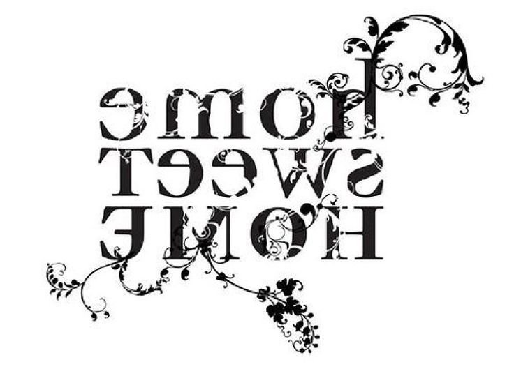 Трафарет с надписями для декупажа