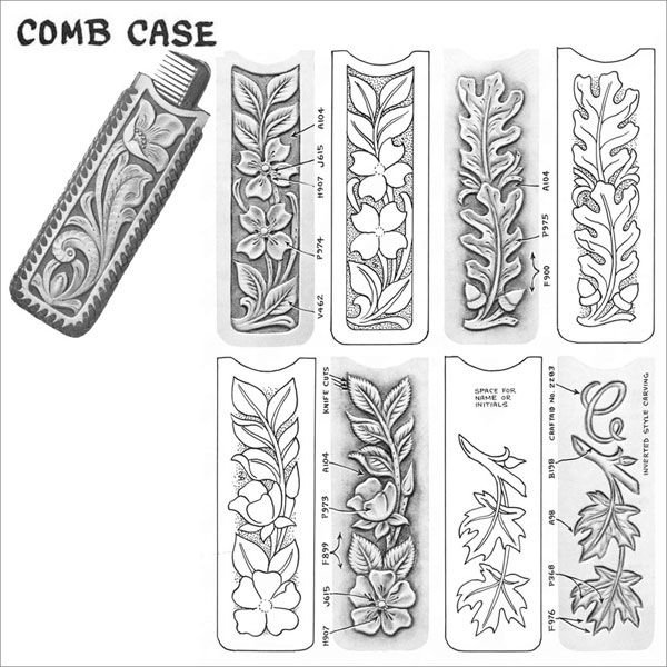 Узоры для тиснения на коже