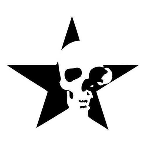 Трафареты рок панк