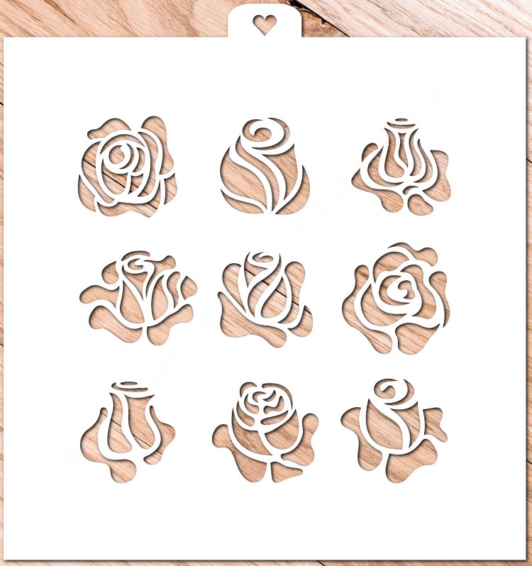 Трафареты для пряников