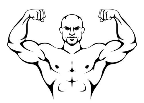 Нарисованные мускулы