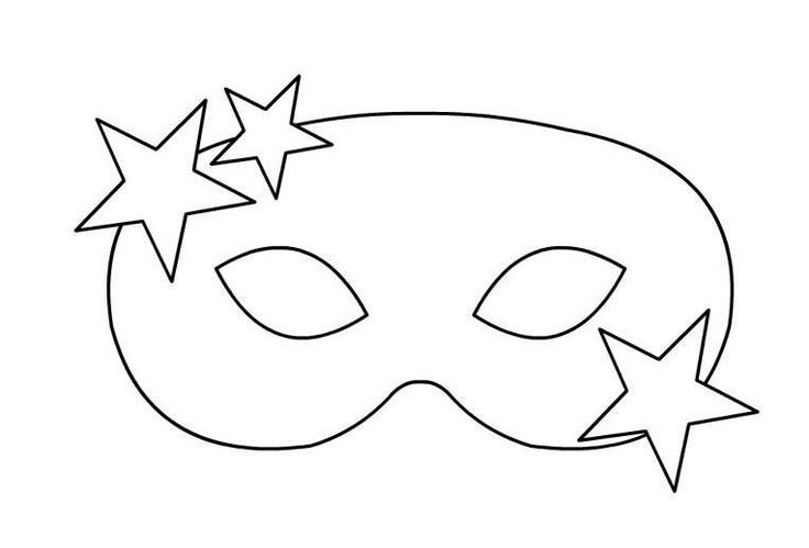 Трафарет - маска