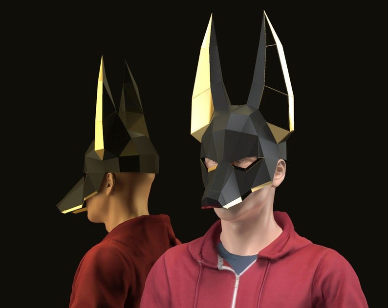 Паперкрафт Анубис