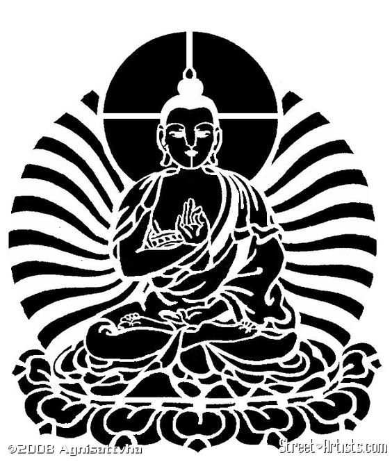 Будда Шакьямуни белый