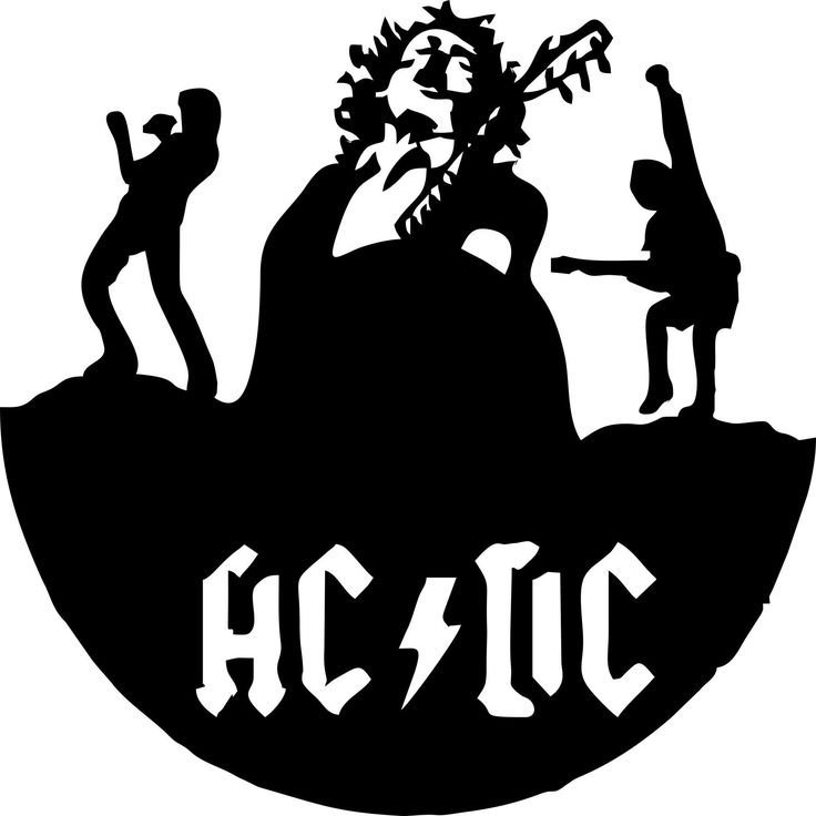 Трафареты рок групп