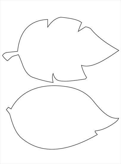 Листики из фетра