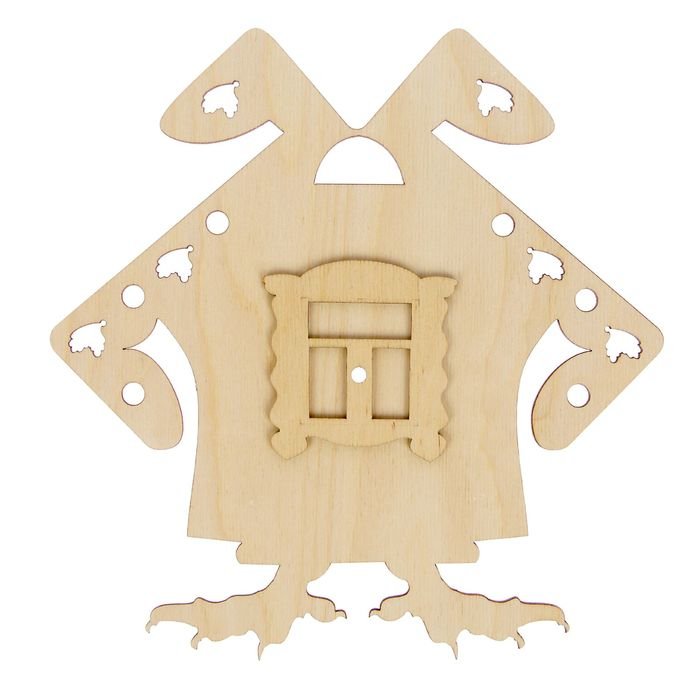 Окно избушки на курьих ножках