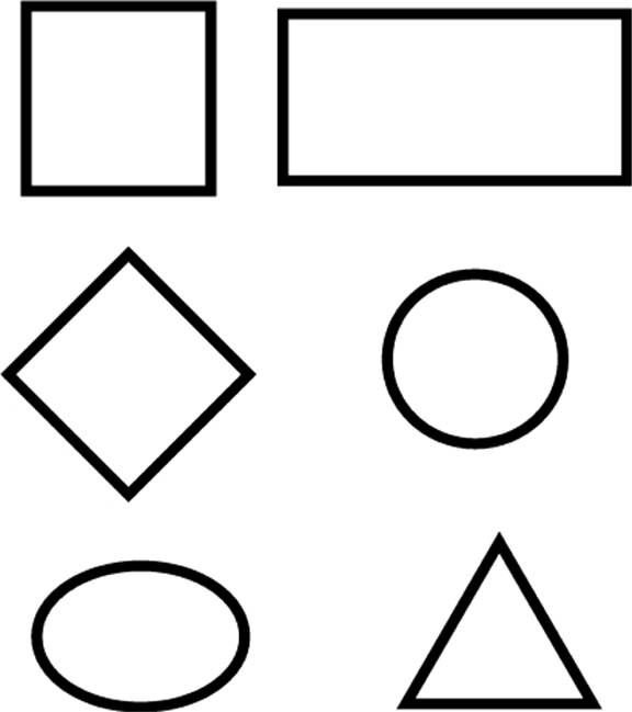 Геометрические фигру Ыдля детей