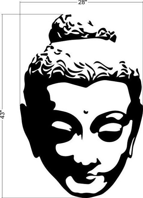 Будда силуэт