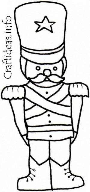 Деревянный солдатик рисунок