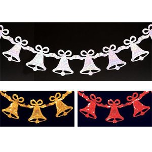 Гирлянда из бумажных колокольчиков