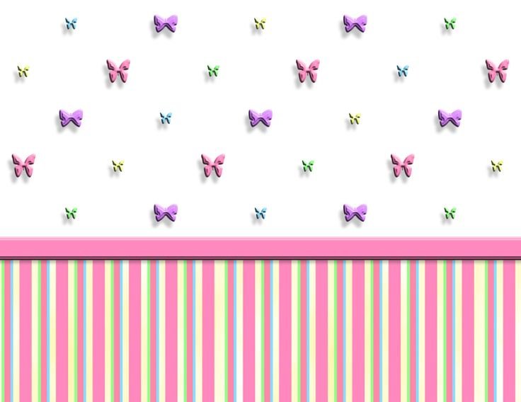 Распечатки обоев для кукольного домика