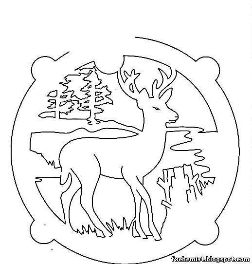 Трафареты для вырезания лобзиком по дереву