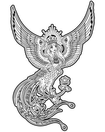 Гамаюн Сирин Гамаюн вектор