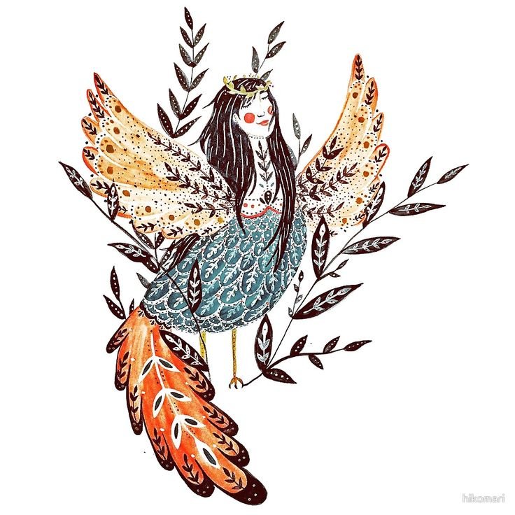 Птица Сирин и алконост