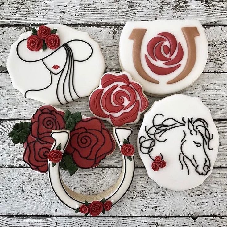 Пряник с розами