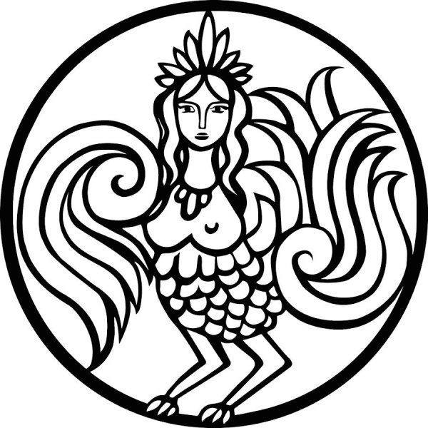 Птицы Гамаюн алконост Сирин Феникс