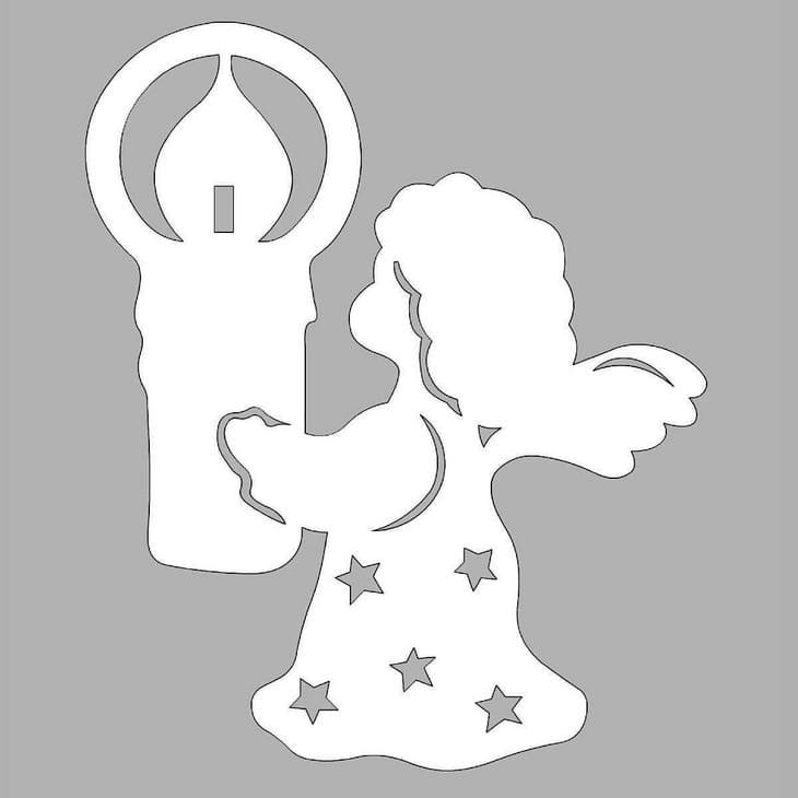 Трафарет "окна"