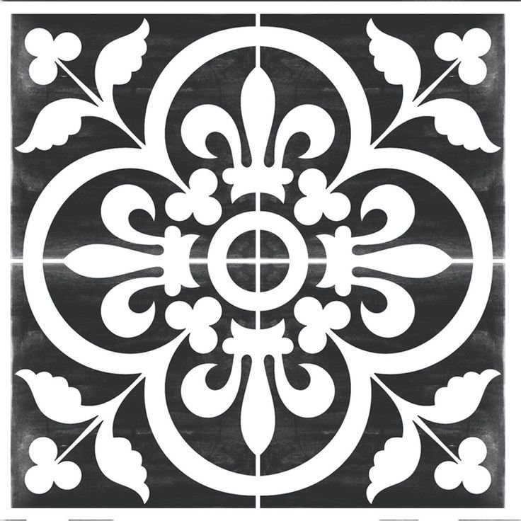Трафарет плитка азулежу