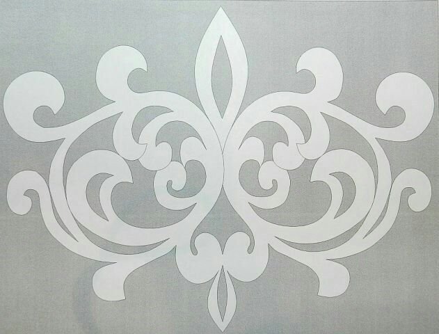 Ажурный ламбрекен узоры