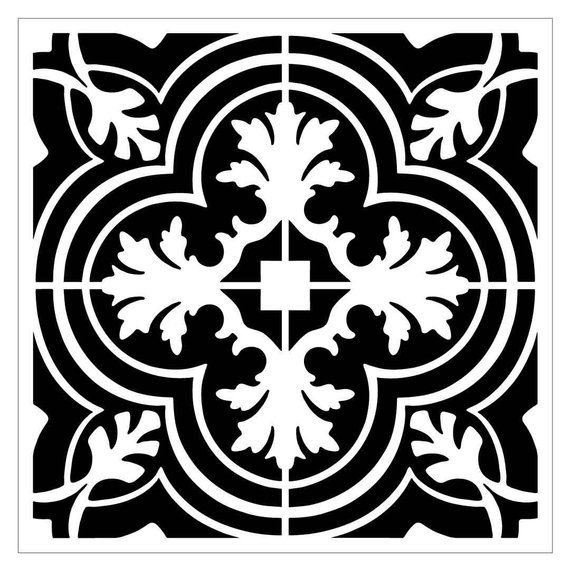 Трафарет для плитки