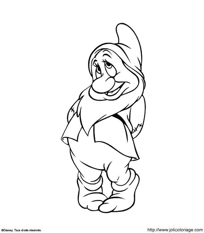 Гном весельчак из Белоснежки