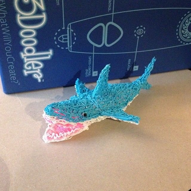 Брошка 3д ручкой