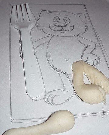 Трафареты для поделок из соленого теста