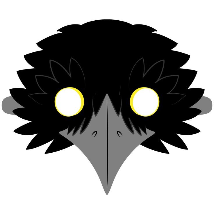 Маска вороны