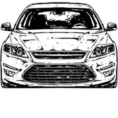 Форд Мондео вектор