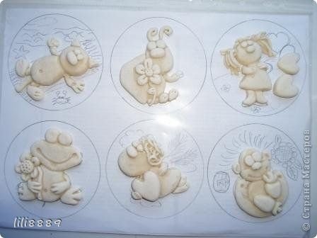 Зверьки из соленого теста