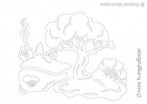 Новогодние трафареты на окна дерево