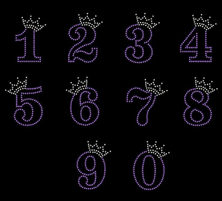 Инициалы из страз