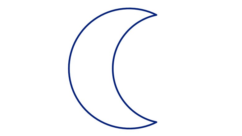 Месяц для вырезания