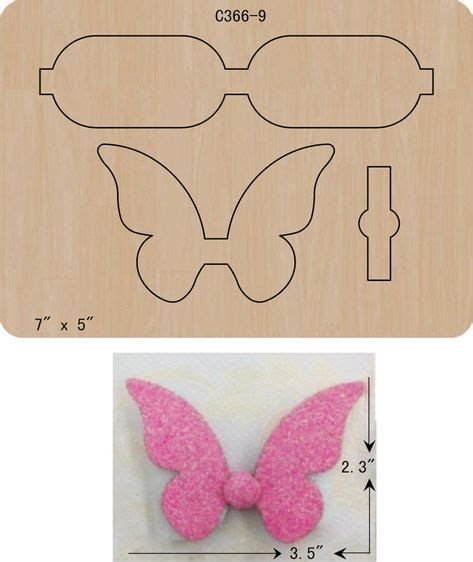 Выкройка бантика